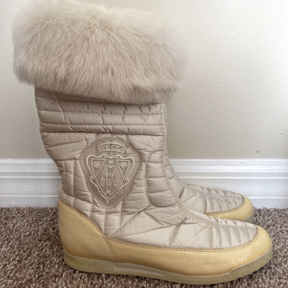 Gucci snow boots